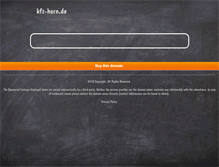 Tablet Screenshot of kfz-horn.de